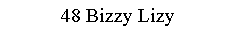 Text Box: 48 Bizzy Lizy